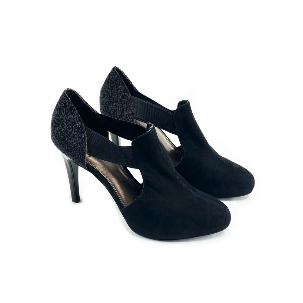 M by Marinelli Black Suede High Heel Shoes Size 8